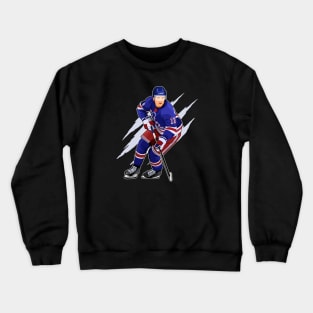 Alexis Lafreniere Skates #10 Claw Crewneck Sweatshirt